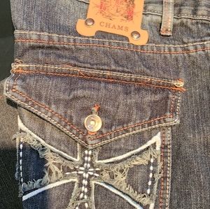 Chaos Jeans 38 waist 28 inseam - Blue (5)